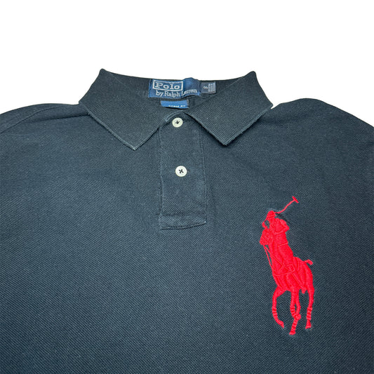 Ralph Laurent Polo Longsleeve Schwarz (S)