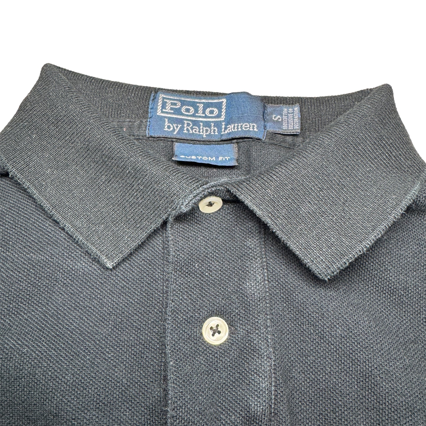 Ralph Laurent Polo Longsleeve Schwarz (S)