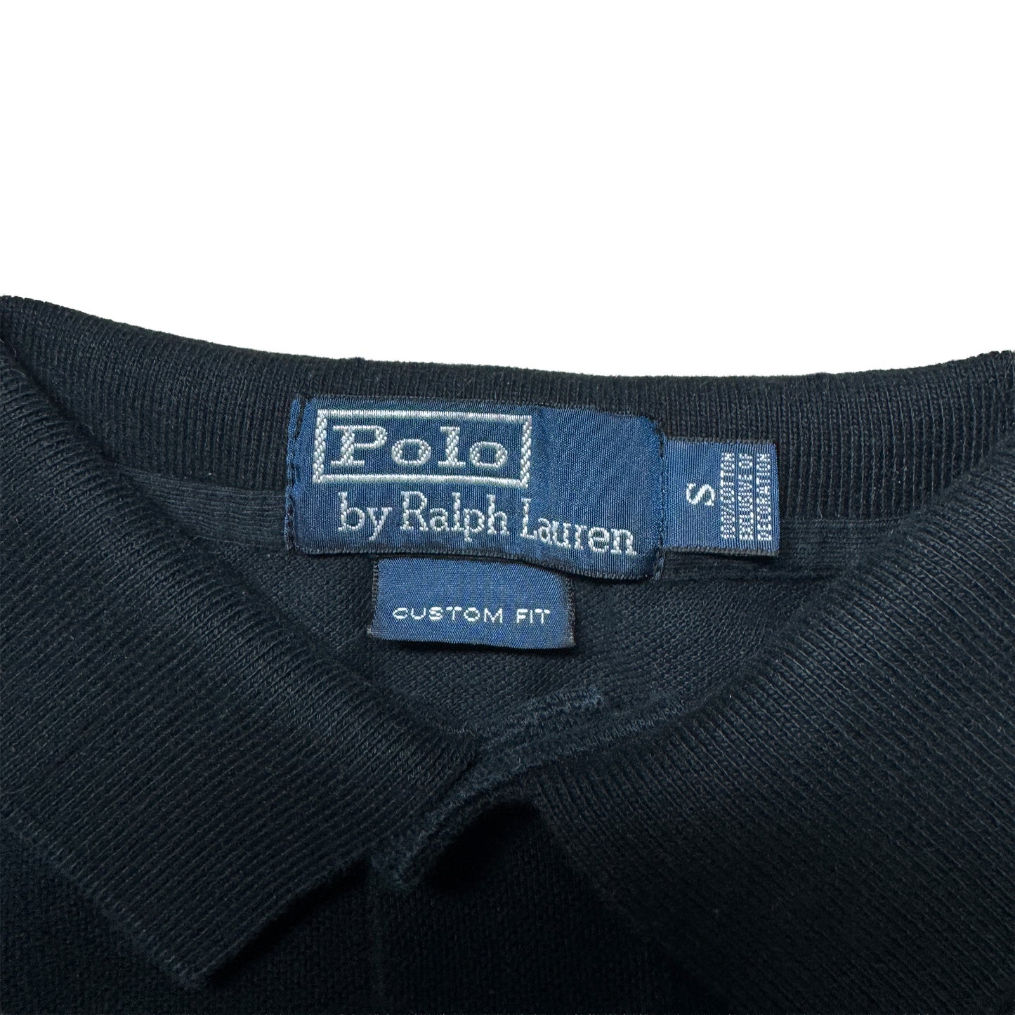 Ralph Laurent Polo Longsleeve Schwarz (S)