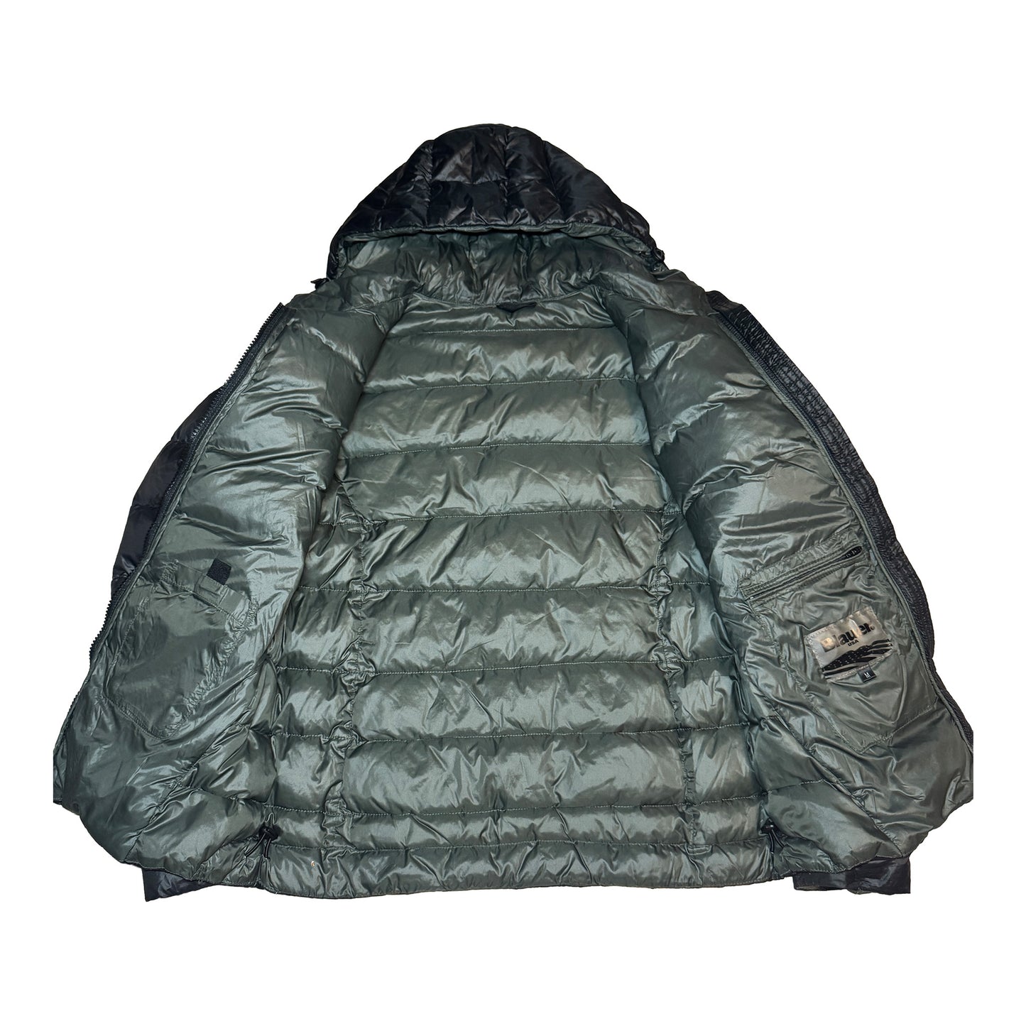 Blauer Puffer Jacke (M)