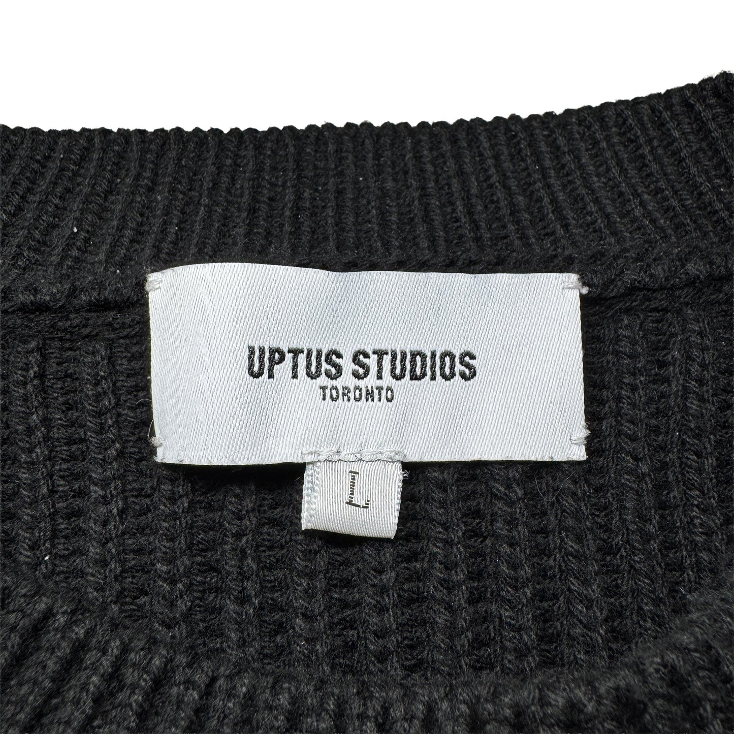UPTUS STUDIOS Hoodie schwarz (L)