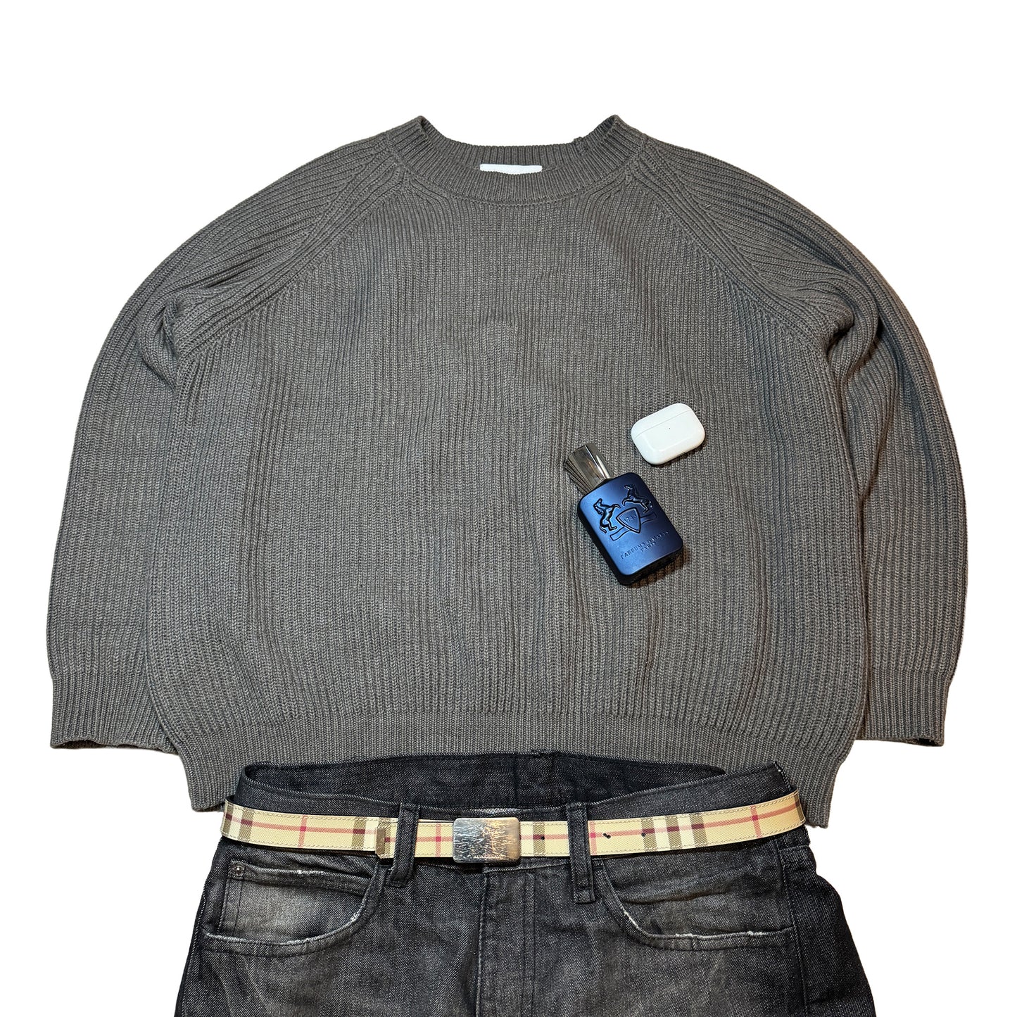 UPTUS STUDIOS sweater grau (L)