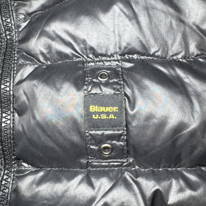 Blauer Puffer Jacke (M)
