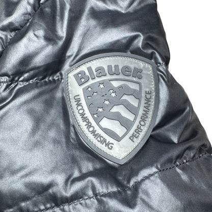 Blauer Puffer Jacke (M)