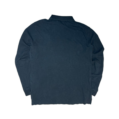 Ralph Laurent Polo Longsleeve Schwarz (S)