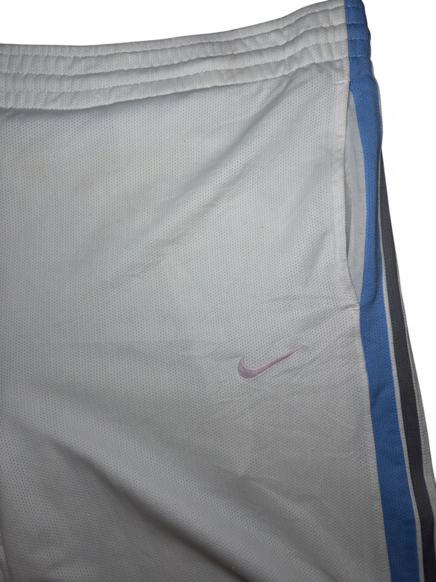 Nike 2000er Weiß/Babyblau Trackpants