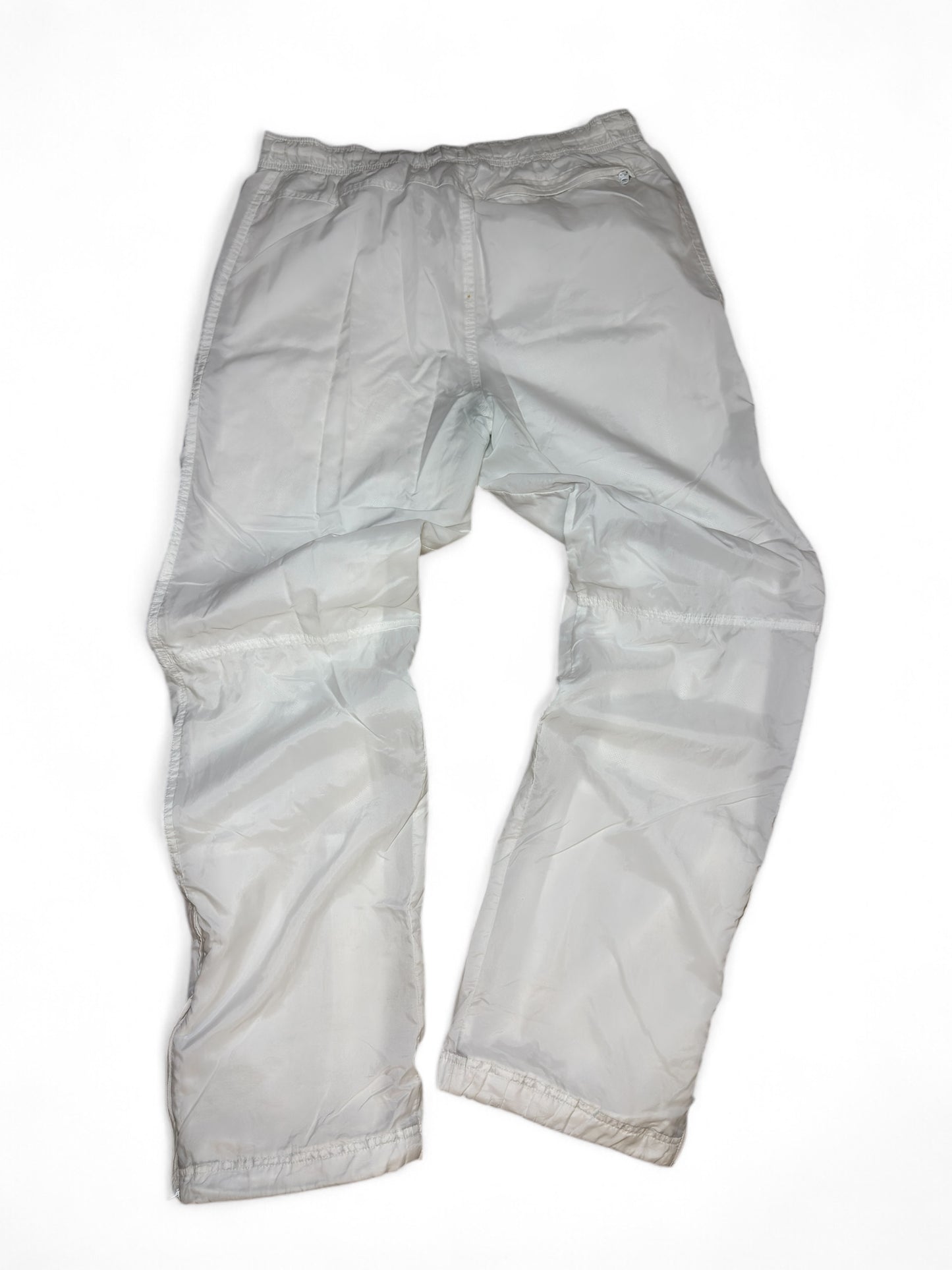 Nike Weiß/Rot 2000er Trackpants (S)